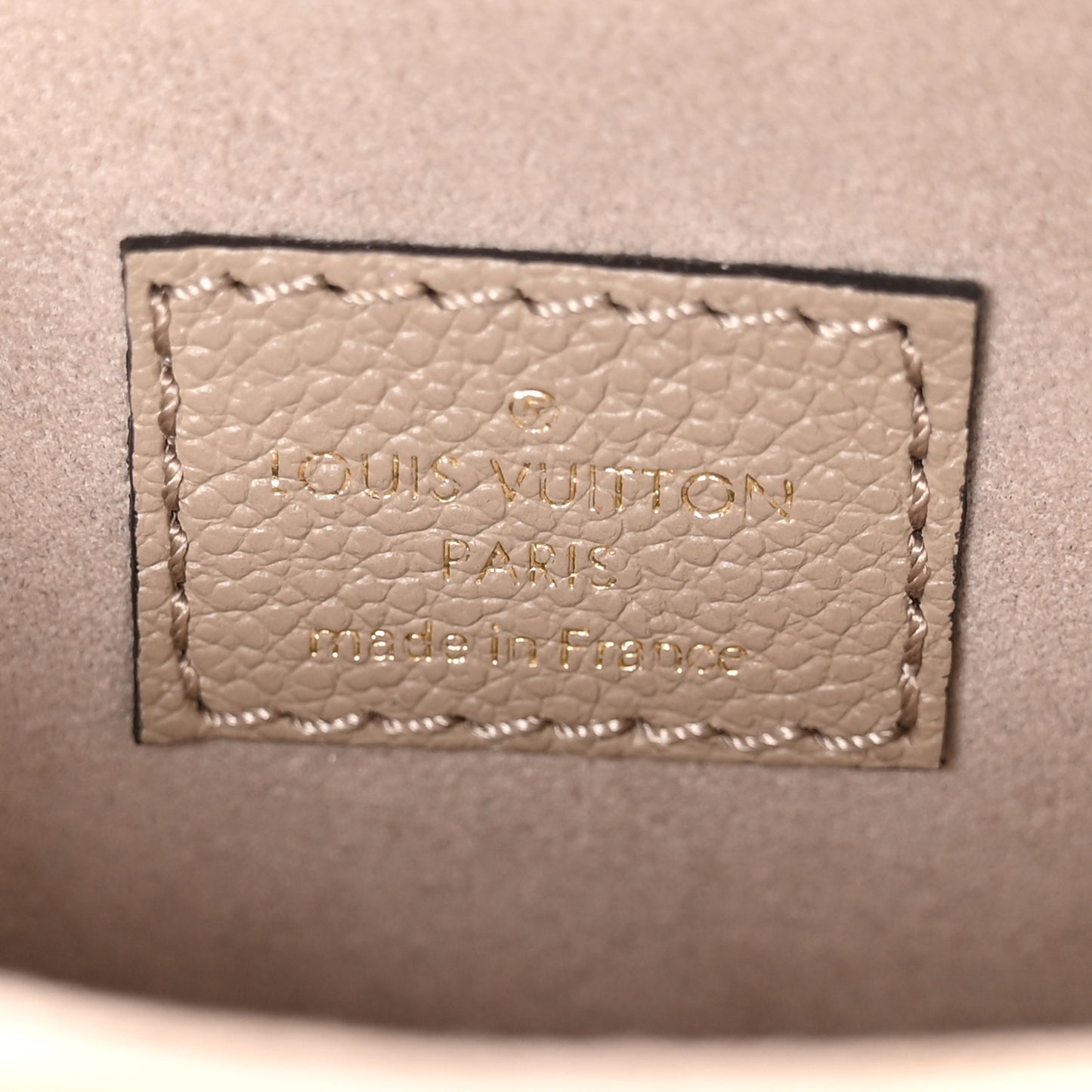 Empreinte Monogram Giant Tiny Backpack Tourterelle Cream