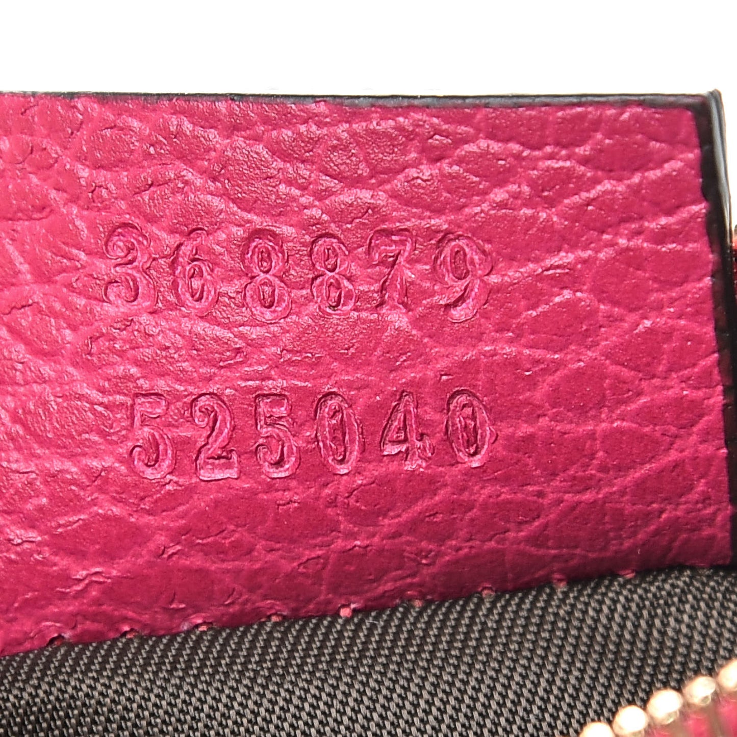 Dollar Calfskin Swing Key Case Blossom