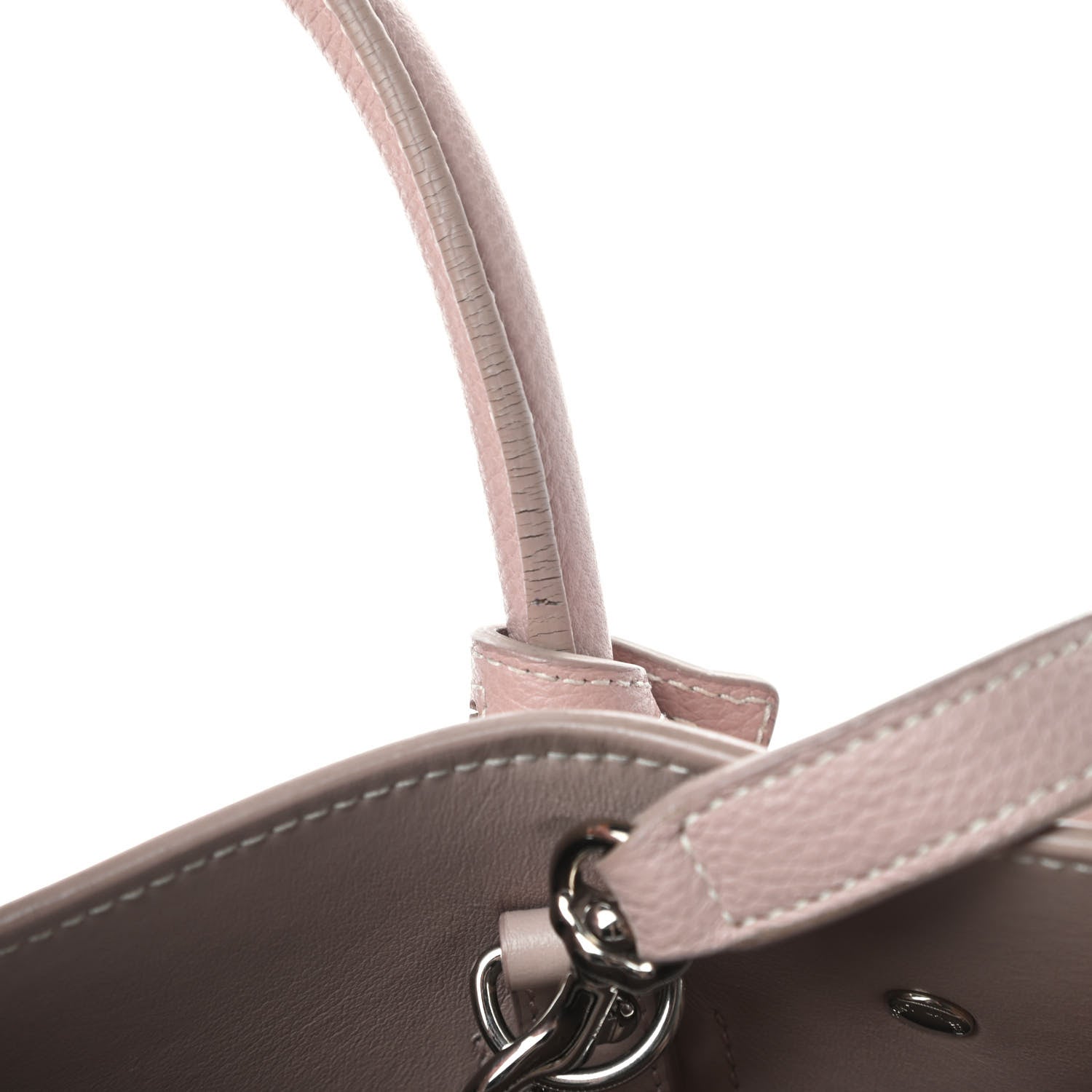 Saint Laurent Grained Calfskin Baby Sac De Jour Antique Rose 16 of 16