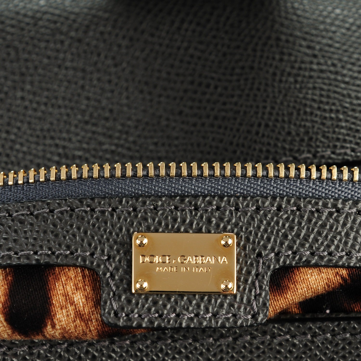 Dolce & Gabbana Vitello Dauphine Large Miss Sicily Satchel Grigio 6 of 6