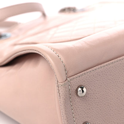 Chanel Glazed Calfskin Mini Deauville Tote Light Pink 10 of 12