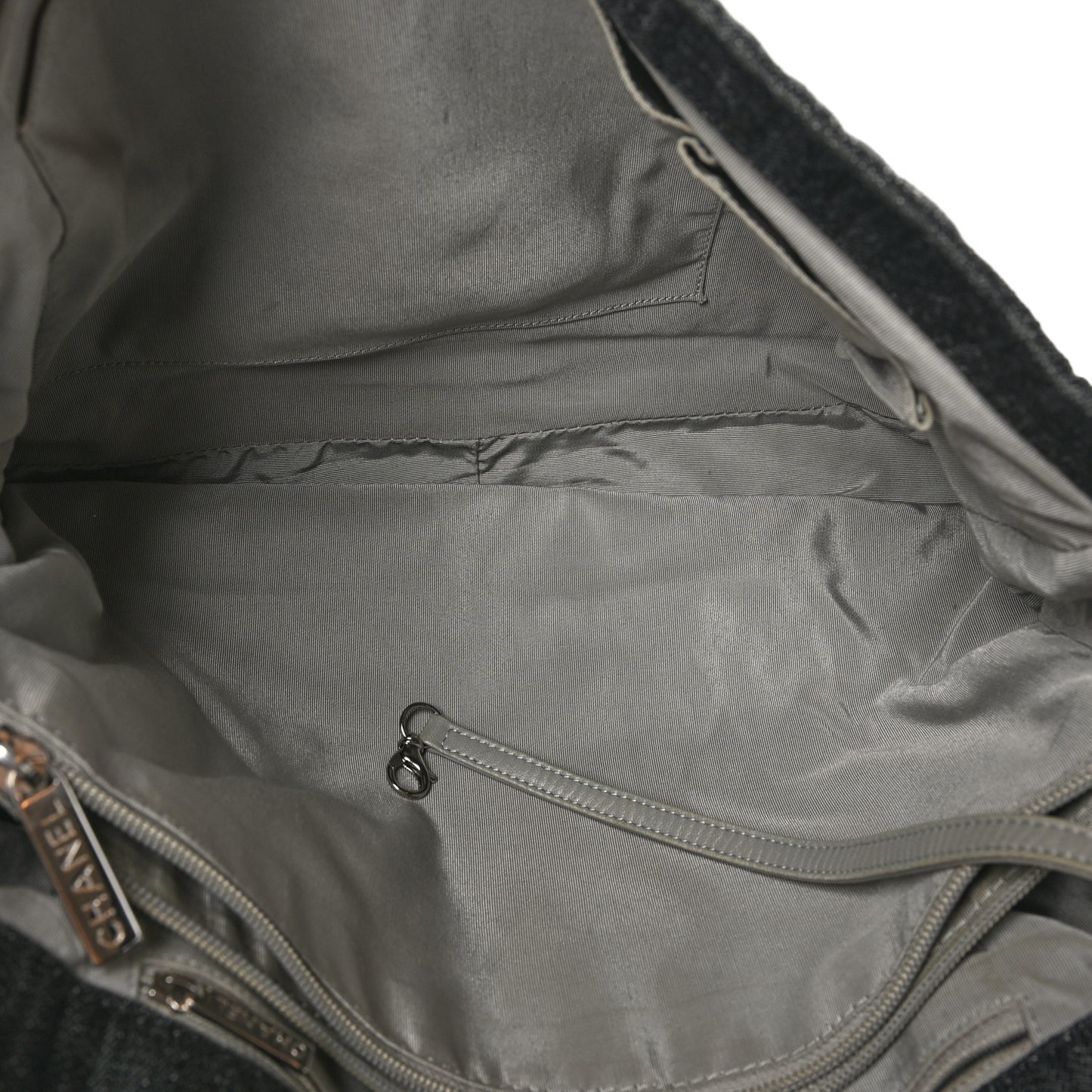 Denim Quilted Stretch Spirit Messenger Bag Dark Blue