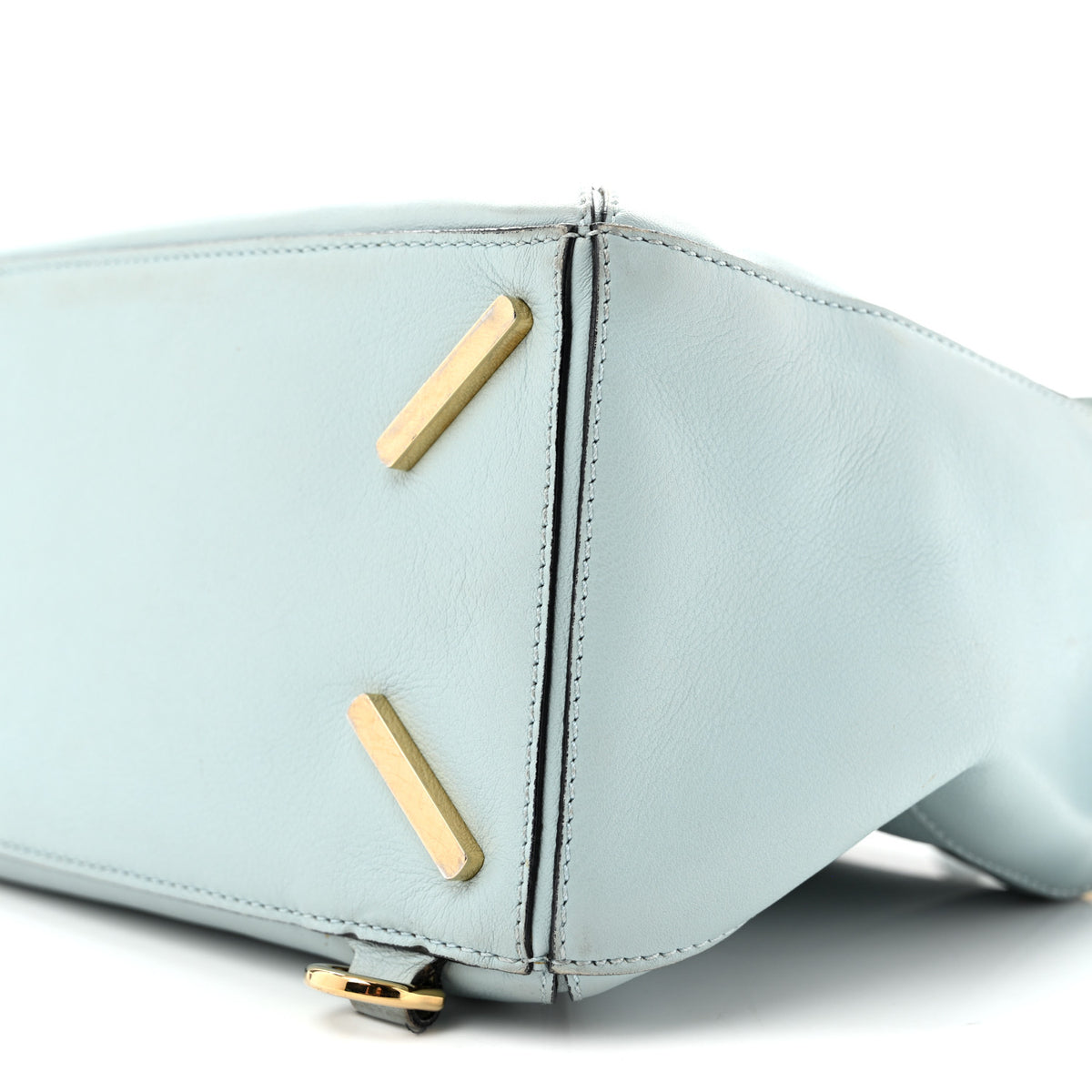 Loewe Calfskin Small Puzzle Bag Light Blue 9 of 13
