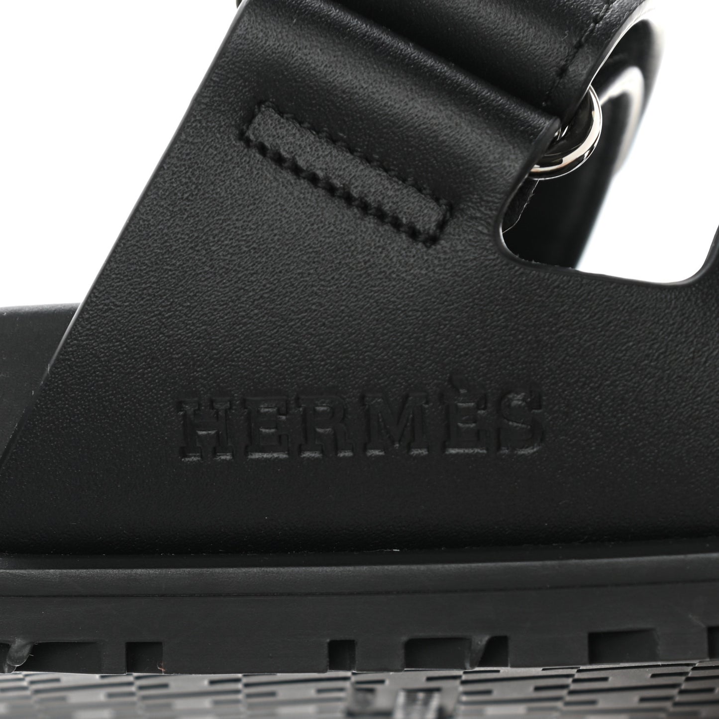 Calfskin Womens Chypre Sandals 36 Black