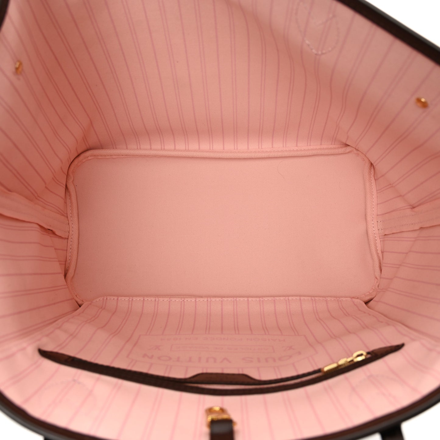 Damier Ebene Neo Neverfull MM Rose Ballerine