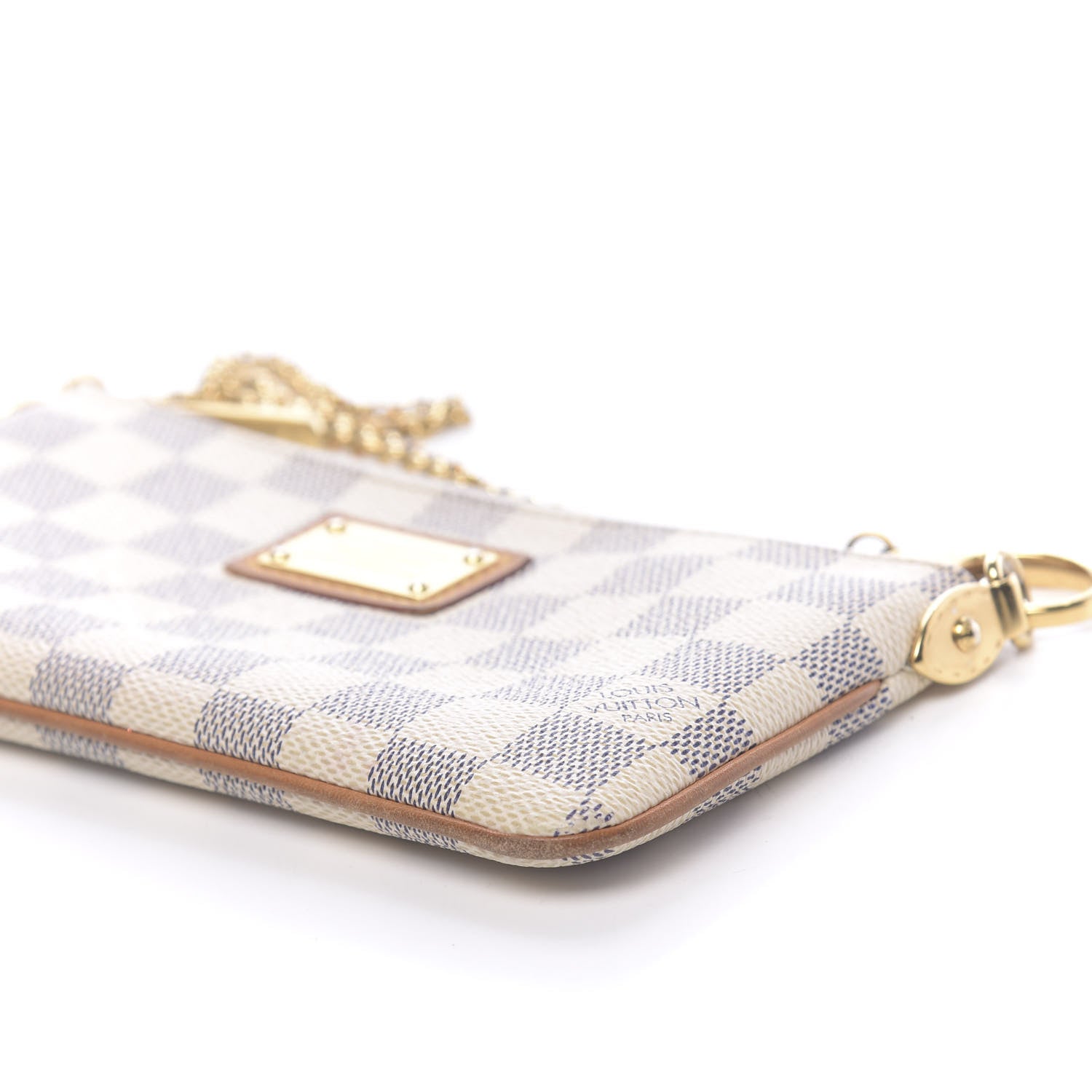 Louis Vuitton Damier Azur Pochette Milla MM 8 of 12