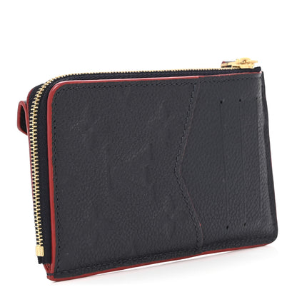 Louis Vuitton Empreinte Recto Verso Card Holder Marine Rouge 3 of 8