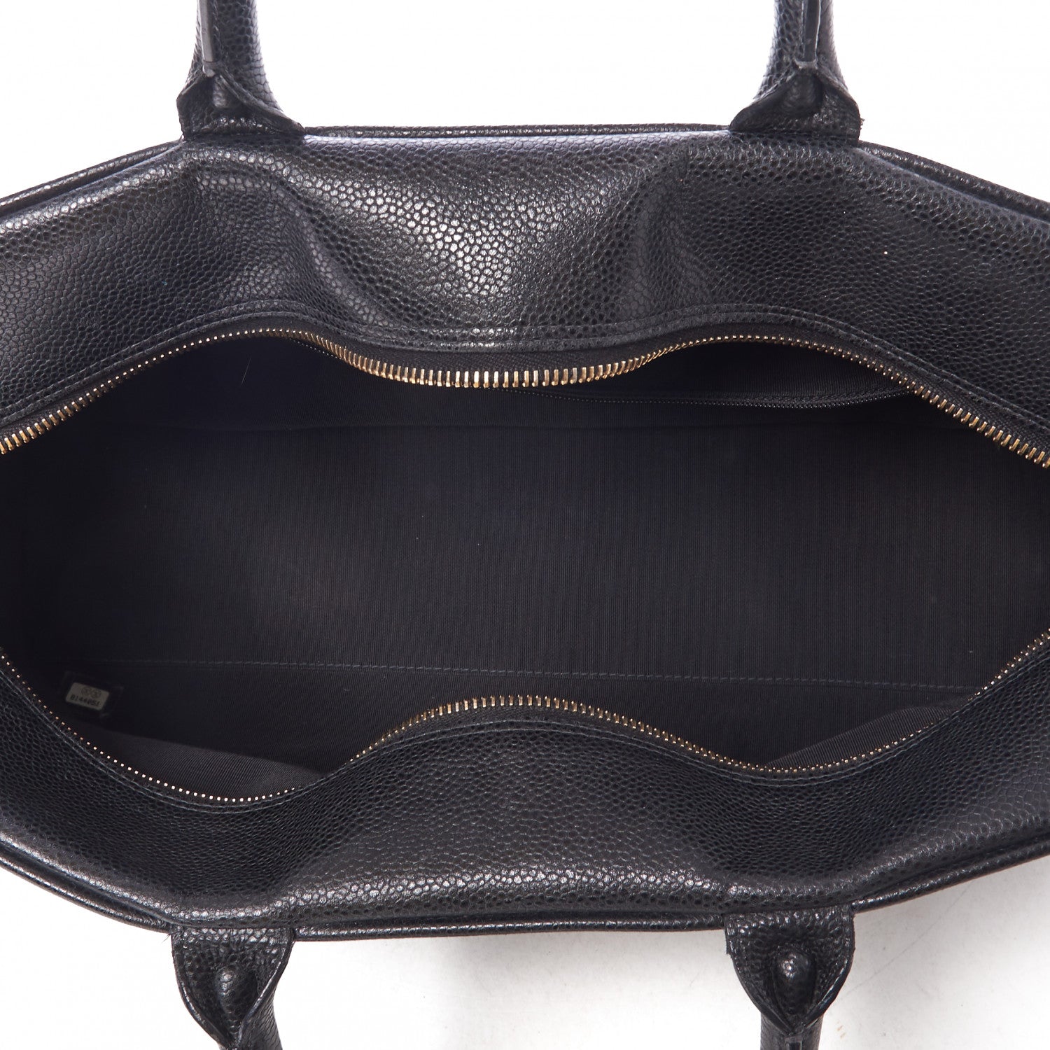 Chanel Caviar Quilted Large Bowler Black 7 of 10