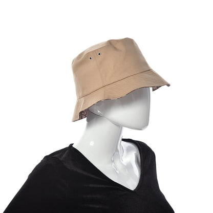 Christian Dior Polyester Cotton Oblique Teddy-D Brim Bucket Hat 57 Beige 3 of 7