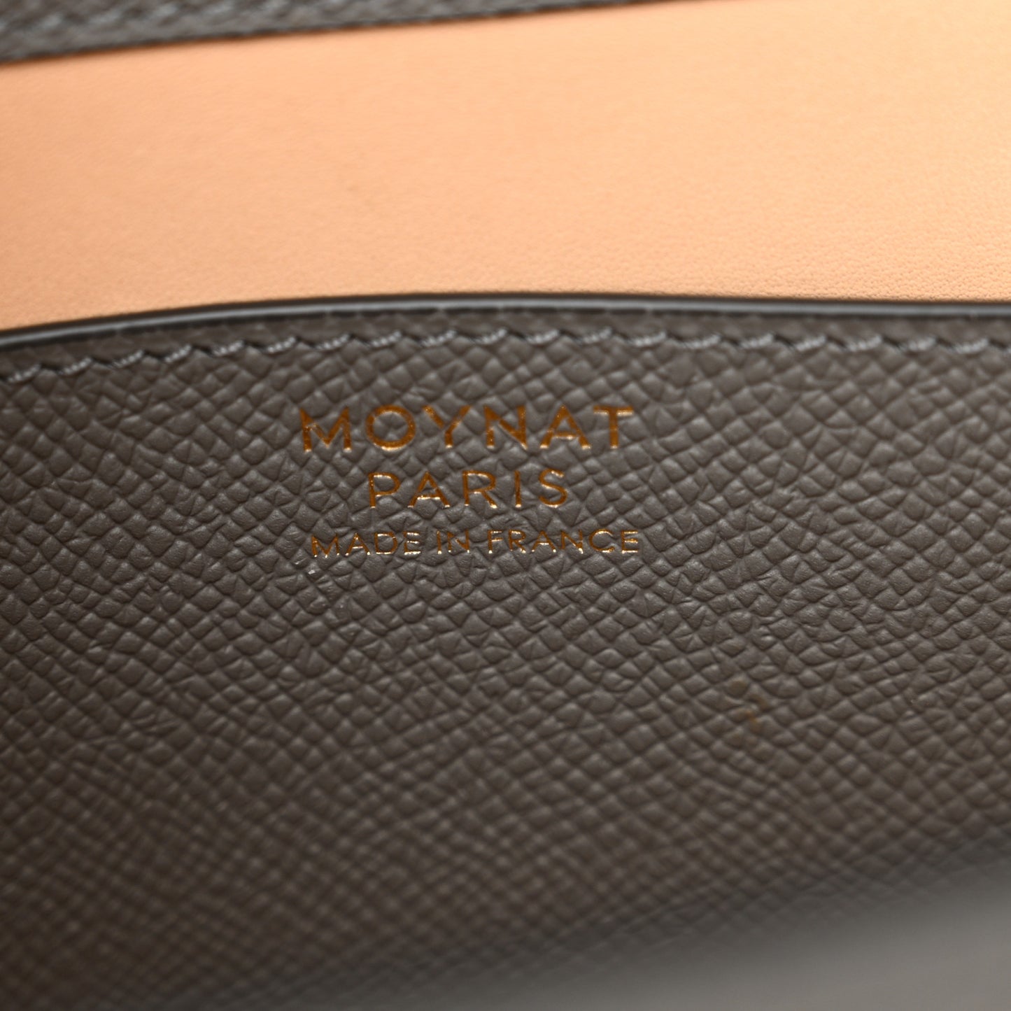 Carat Calfskin Flori PM Grey