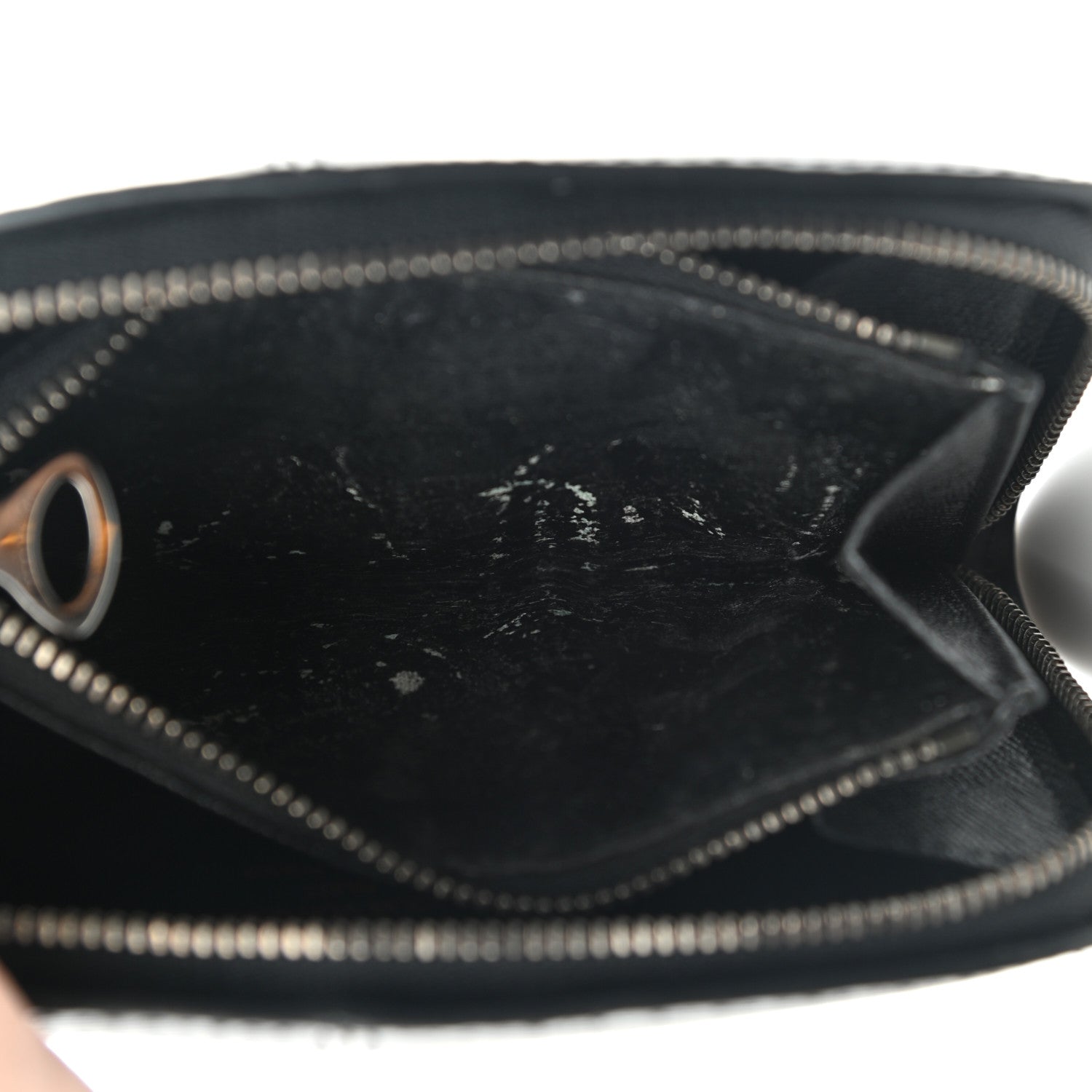 Louis Vuitton Epi Demi Lune Wallet Black 6 of 6
