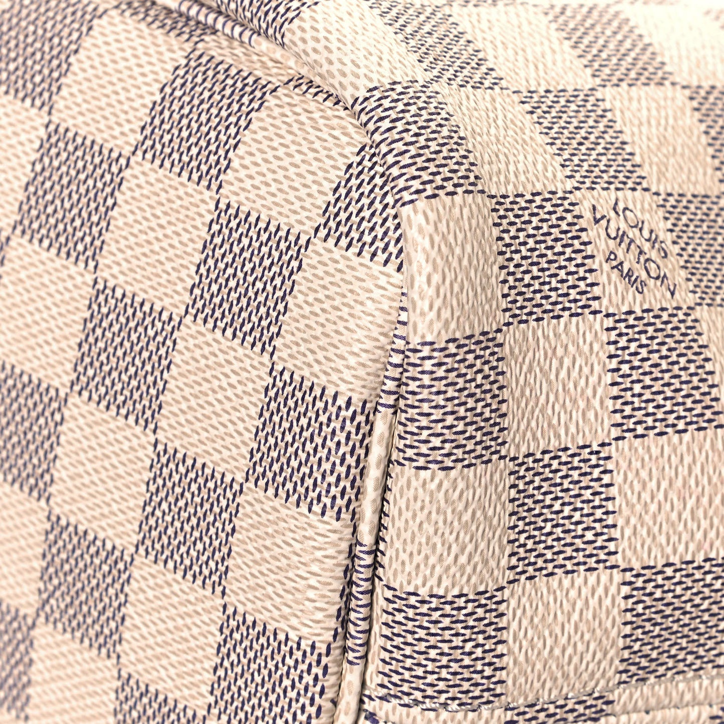 Damier Azur Neo Neverfull MM Rose Ballerine