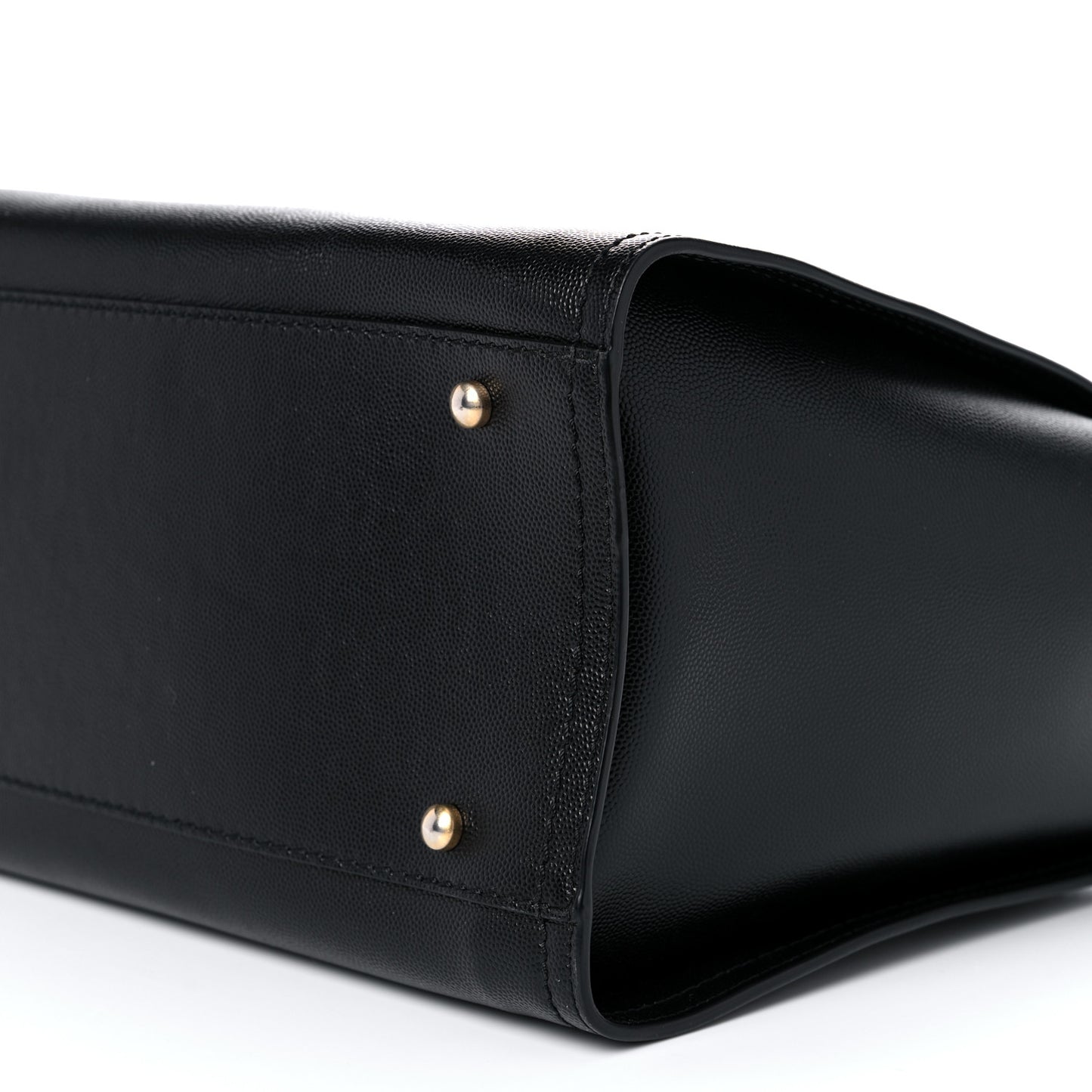 Caviar Small Studded Deauville Tote Black