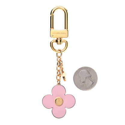 Louis Vuitton Monogram Blooming Flowers BB Bag Charm Key Holder Pink 2 of 4