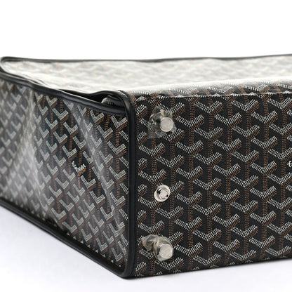 Goyard Goyardine Caravelle 50 Folding Suitcase Black 6 of 7