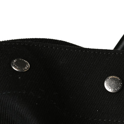 Saint Laurent Linen Calfskin Rive Gauche Tote Black 18 of 18