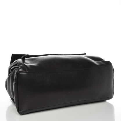 Givenchy Calfskin Studded Medium Pandora Pure Flap Bag Black White 5 of 8