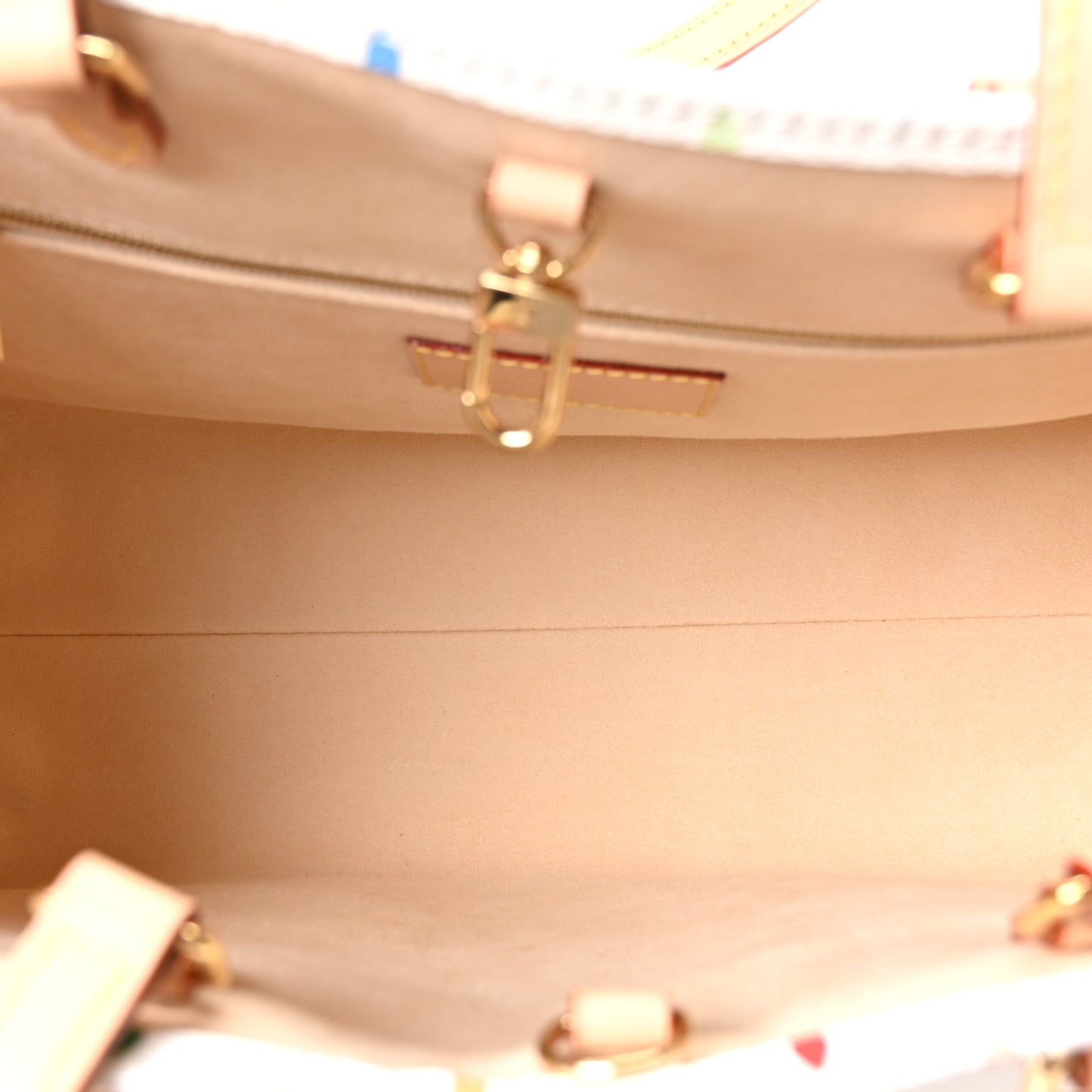 LV X TM Monogram Multicolor Onthego MM White