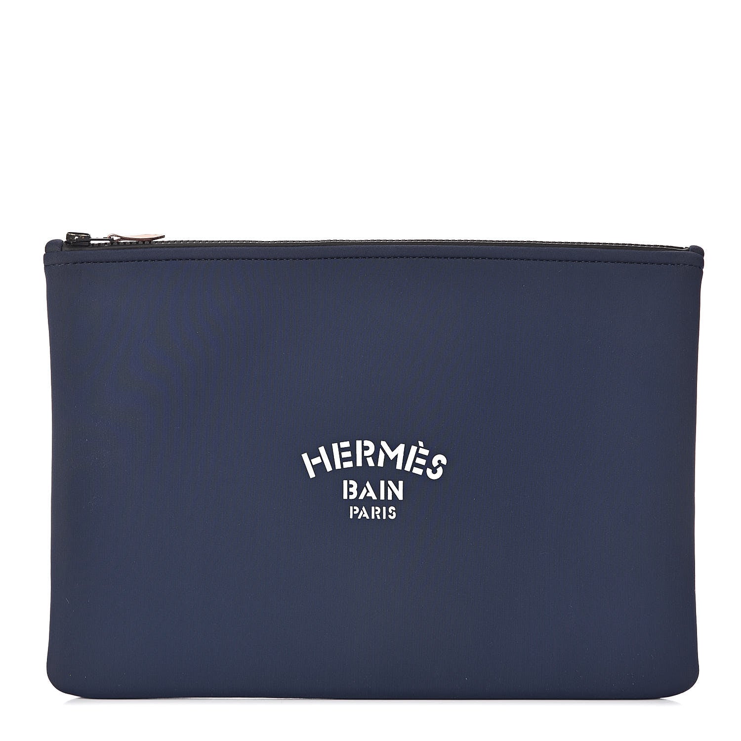 Hermes Neoprene Neobain Large Case Bleu 1 of 6