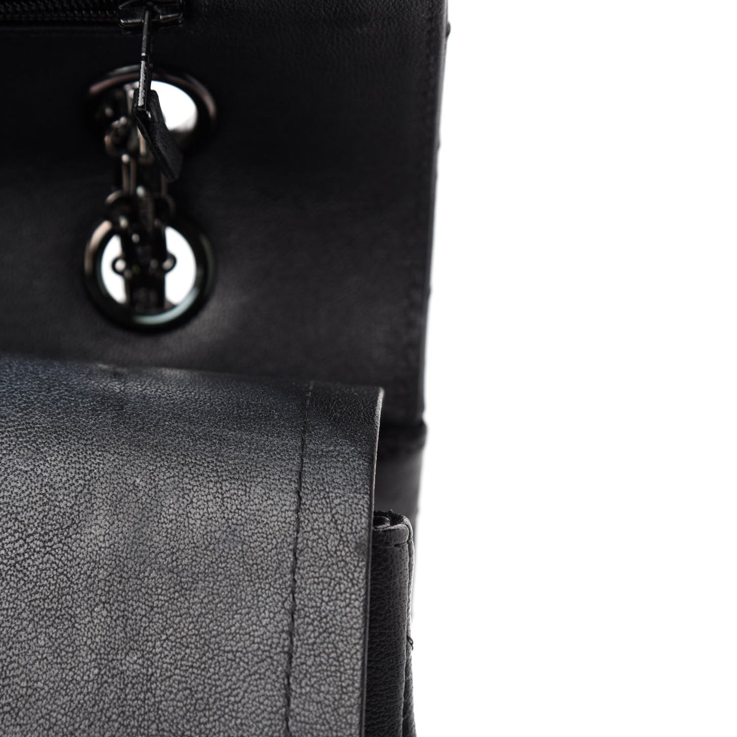 Sheepskin Chevron Quilted 2.55 Reissue 227 Flap So Black