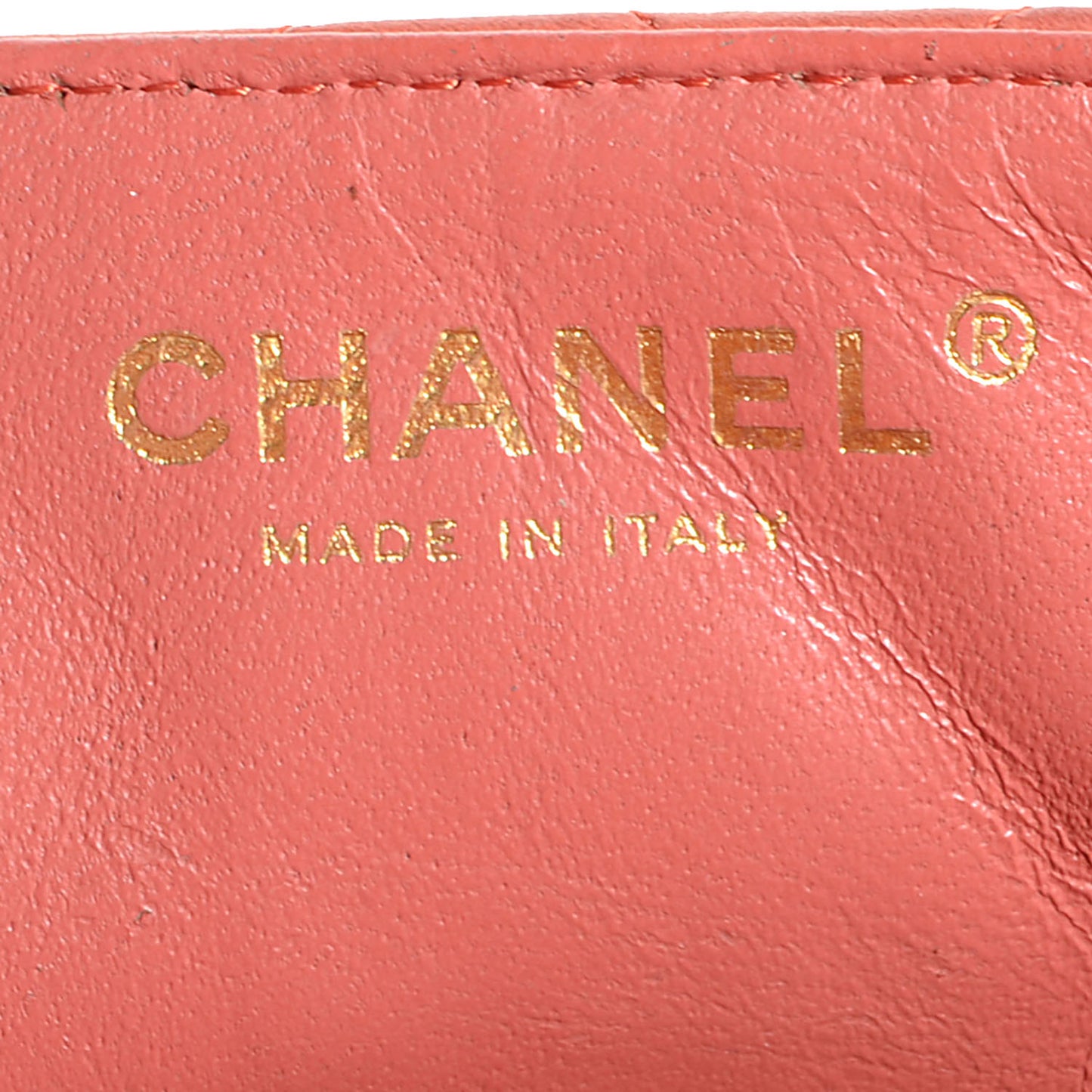 Lambskin Quilted East West Flap Pink