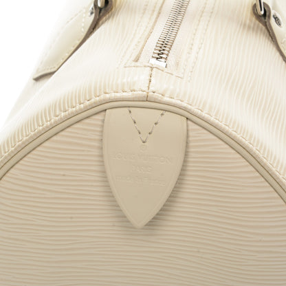 Louis Vuitton Epi Speedy 30 Ivory 5 of 7