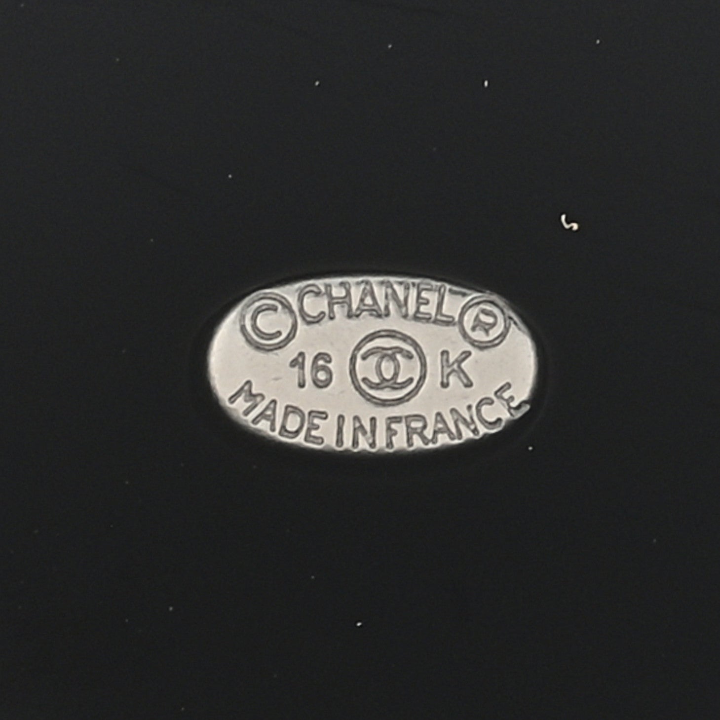 Chanel Metal Resin Pearl Emoji Brooch Purple Silver 3 of 3