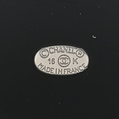 Chanel Metal Resin Pearl Emoji Brooch Purple Silver 3 of 3