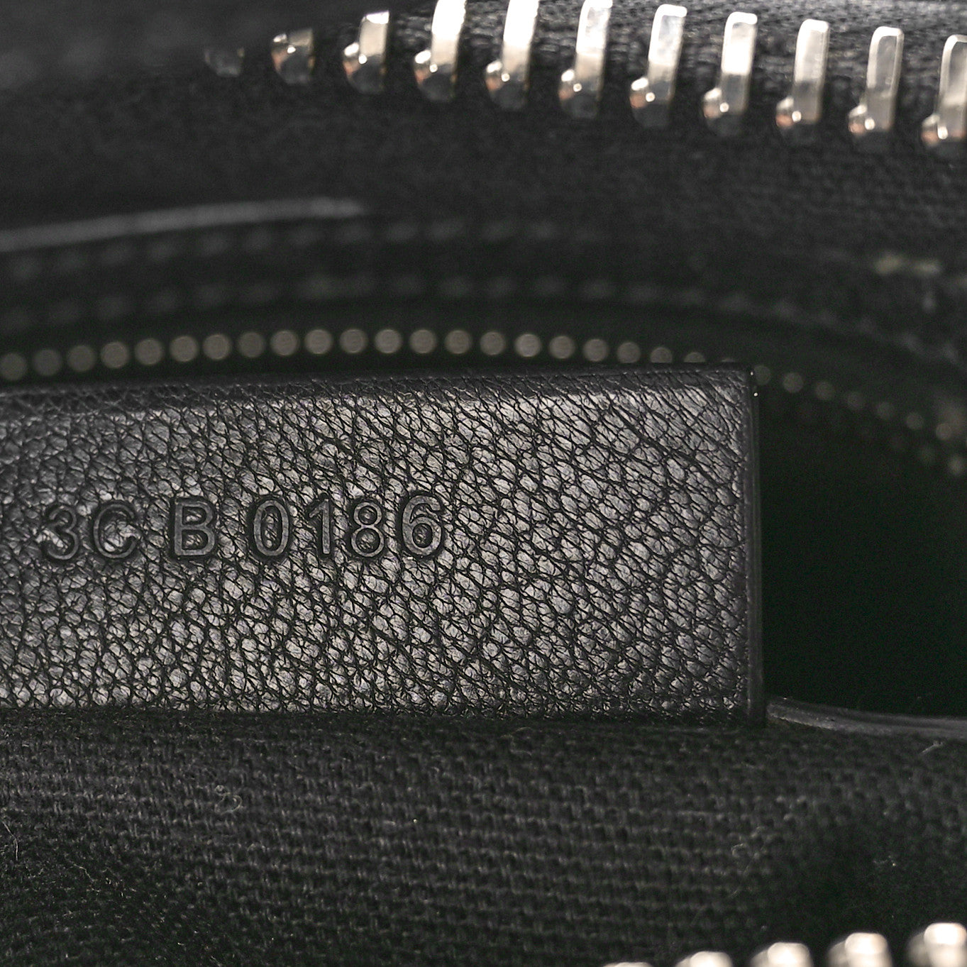 Sugar Goatskin Mini Antigona Black