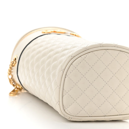 Gucci Calfskin Trapuntata Zumi Belt Bag Off White 8 of 9