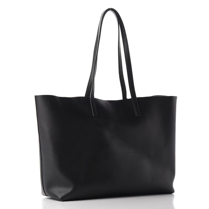 Saint Laurent Calfskin Large Shopping Tote Black 3 of 10