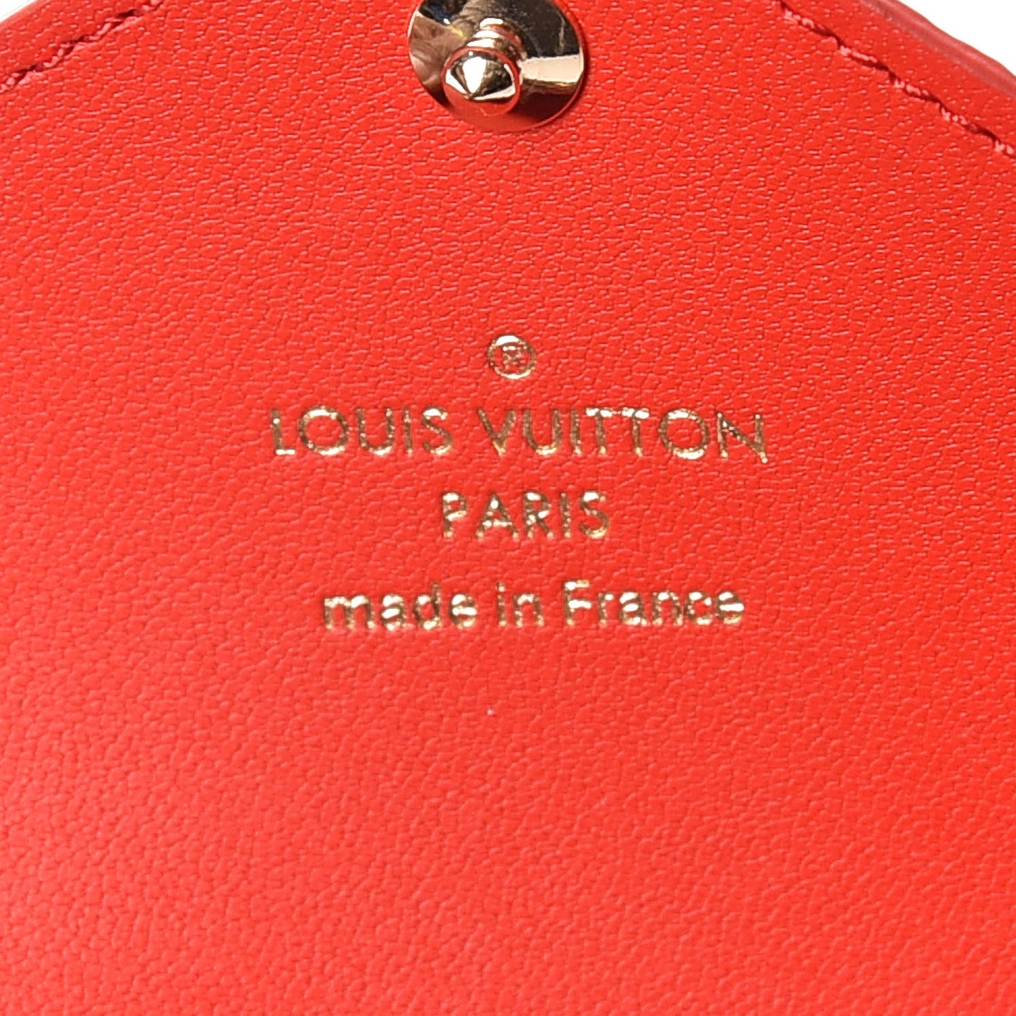 Monogram Medium Kirigami Pochette Insert Coquelicot