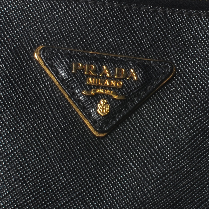 Prada Saffiano Lux Tote Nero Black 5 of 9