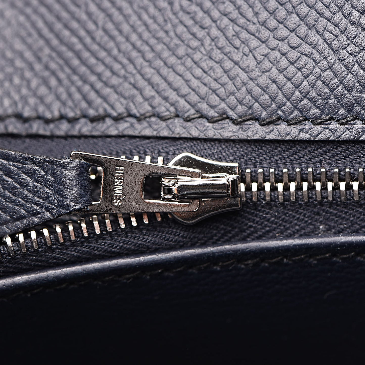 Epsom Kelly Sellier 25 Bleu Indigo