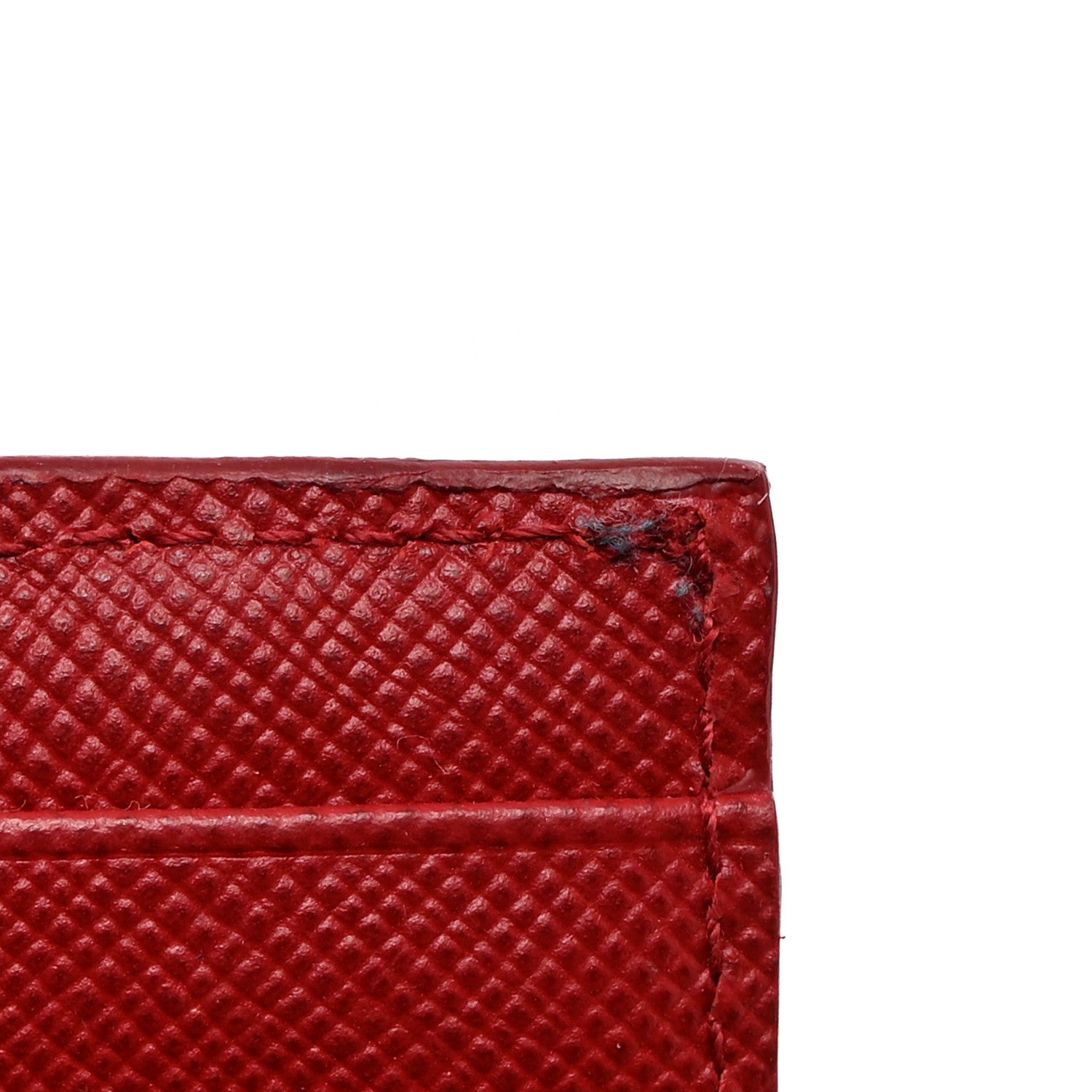 Prada Saffiano Metal Continental Flap Wallet Fuoco 10 of 11