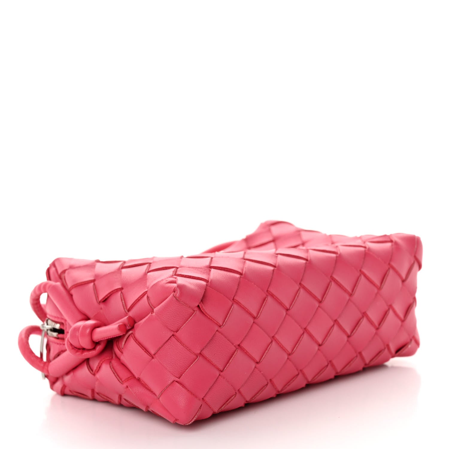 Bottega Veneta Nappa Intrecciato Mini Loop Camera Bag Cranberry 4 of 9