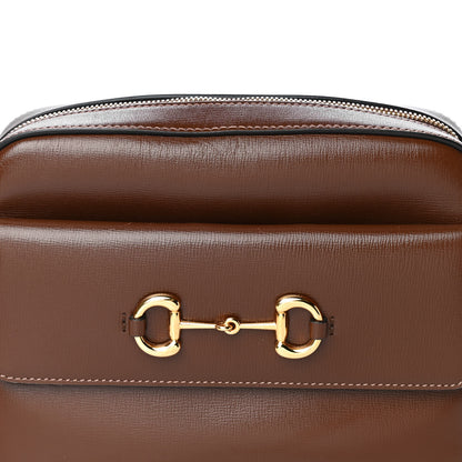 Gucci Azalea Calfskin Small Horsebit 1955 Shoulder Bag Brown Sugar 8 of 13