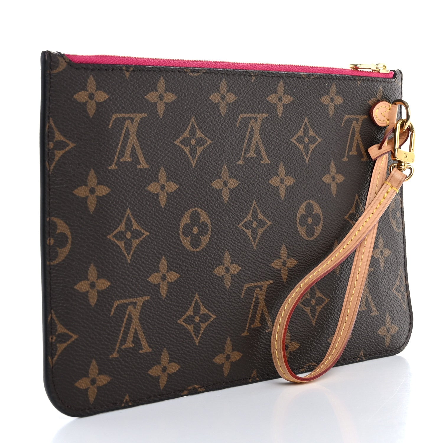 Louis Vuitton Monogram Neverfull MM GM Pochette Pivoine 3 of 8