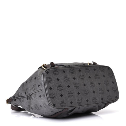 MCM Visetos Medium Essentials Shopper Tote Phantom Grey 7 of 11