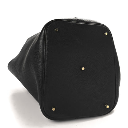 Hermes Taurillon Clemence Picotin Lock 26 GM Black 4 of 14