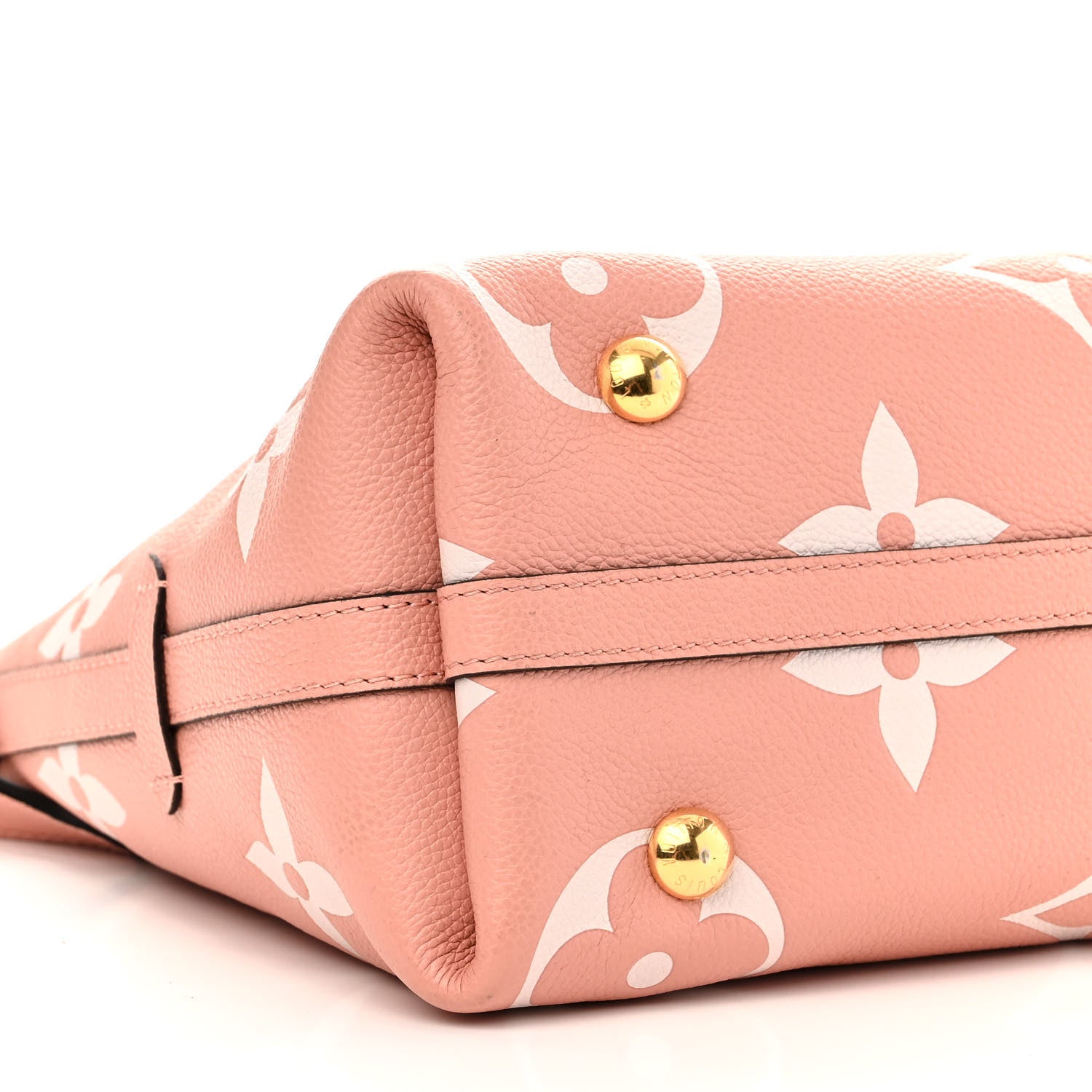 Louis Vuitton Empreinte Monogram Giant CarryAll PM Trianon Pink Cream 9 of 10