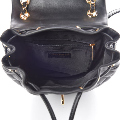 Chanel Lambskin Quilted Small Urban Spirit Backpack Black 7 of 9