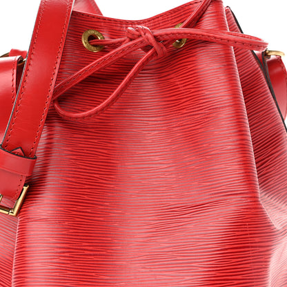 Louis Vuitton Epi Petit Noe Castillan Red 7 of 11