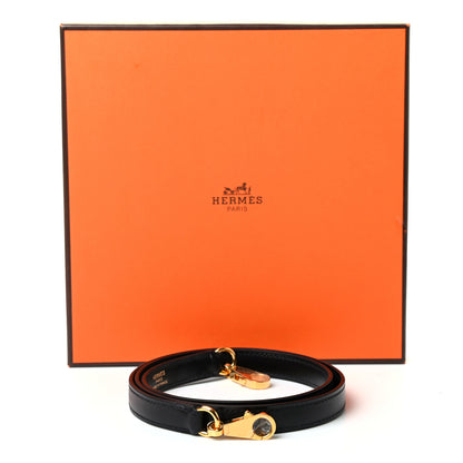 Hermes Box Kelly Shoulder Strap Black 5 of 5