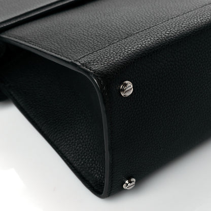 Givenchy Smooth Calfskin Small Horizon Satchel Black 8 of 9