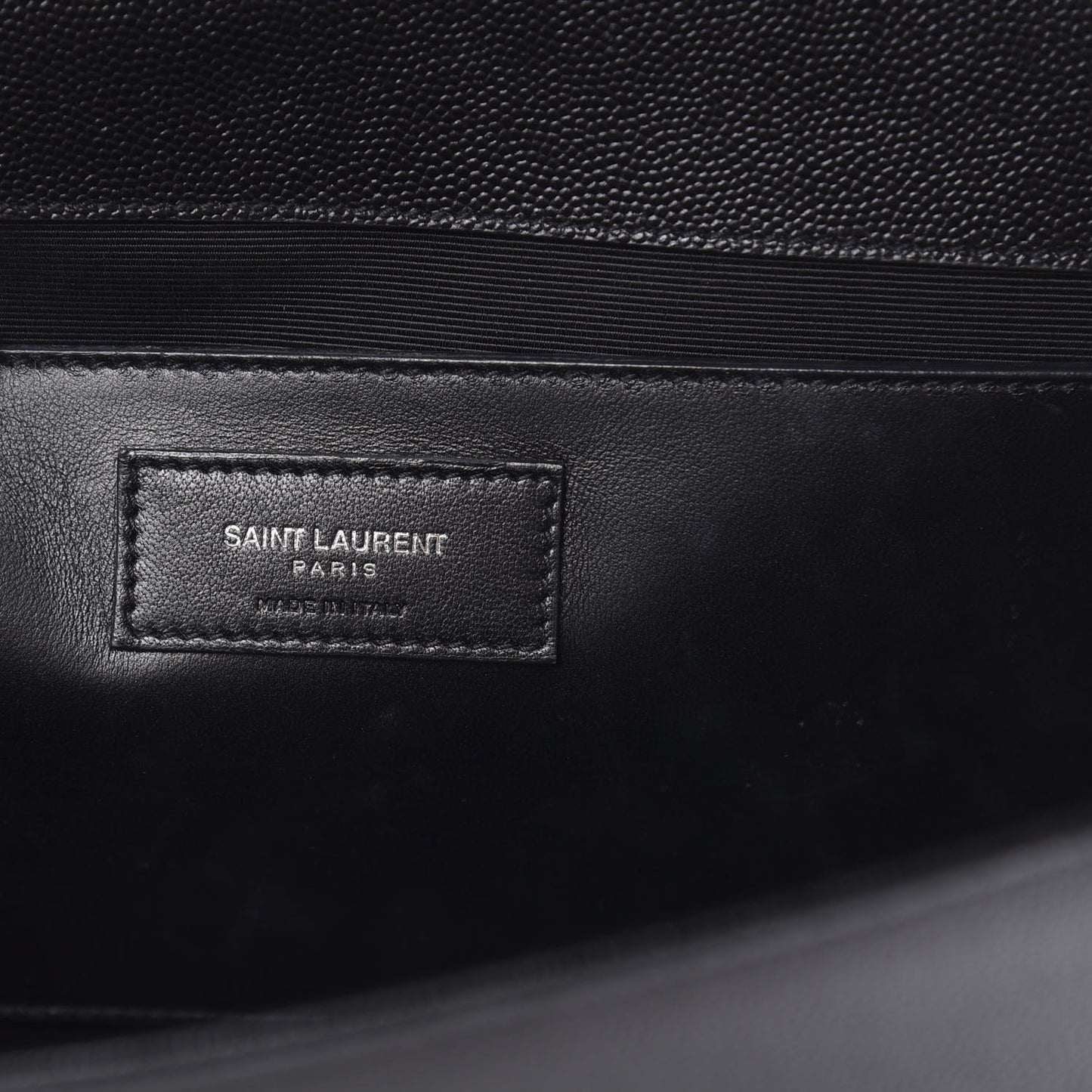 Grain De Poudre Large Classic Monogram Kate Satchel Black