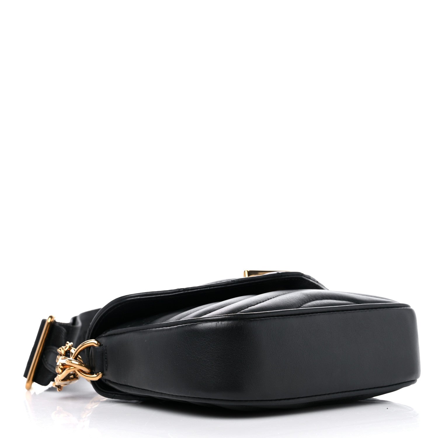 Louis Vuitton Calfskin New Wave Multi Pochette Black 4 of 9