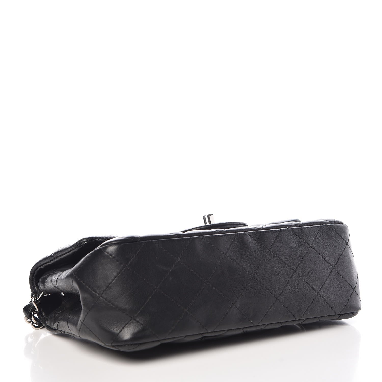 Chanel Lambskin Quilted Mini Rectangular Flap Black 4 of 9