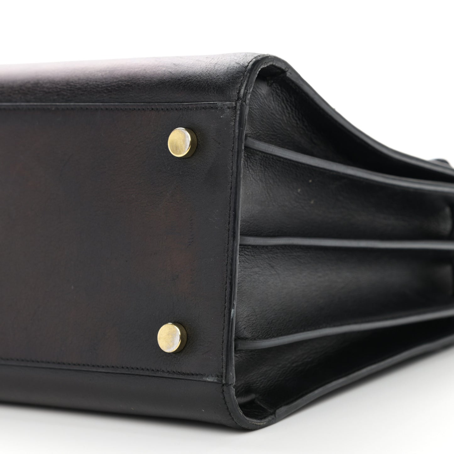 Calfskin Small Sac De Jour Black