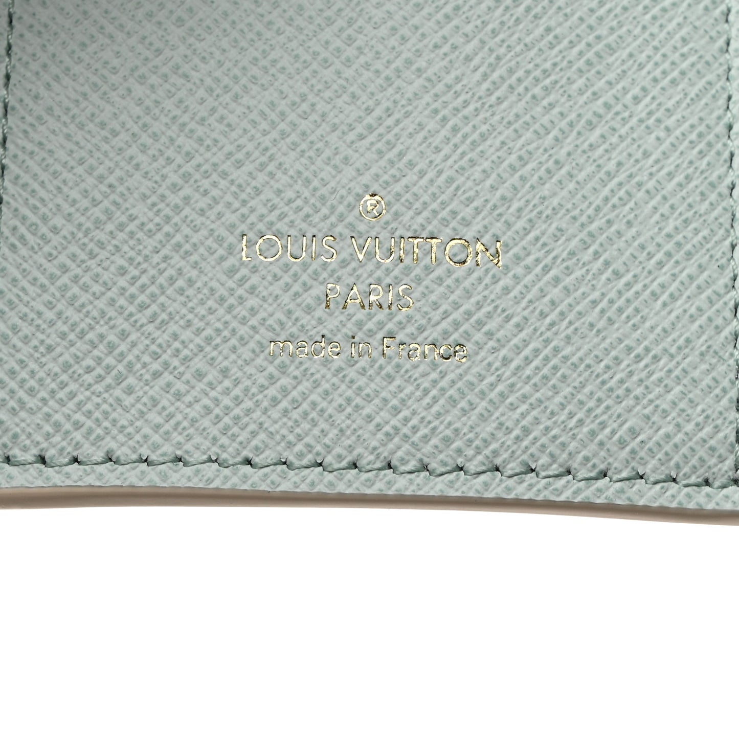 Giant Damier Victorine Wallet Pistache
